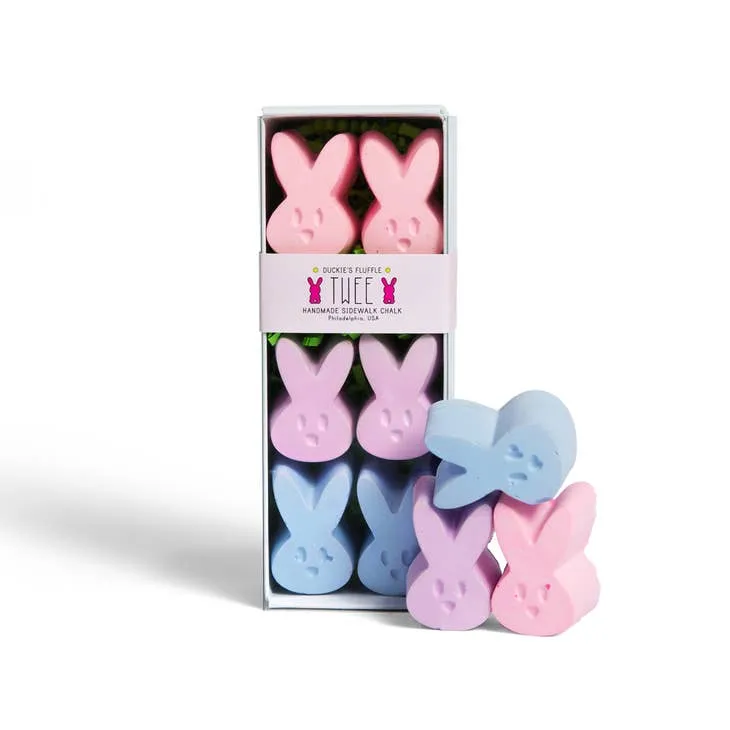 Duckie's Fluffle Handmade Sidewalk Chalk Set