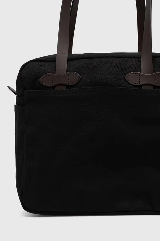 Filson bag Tote Bag With Zipper black color FMBAG0070