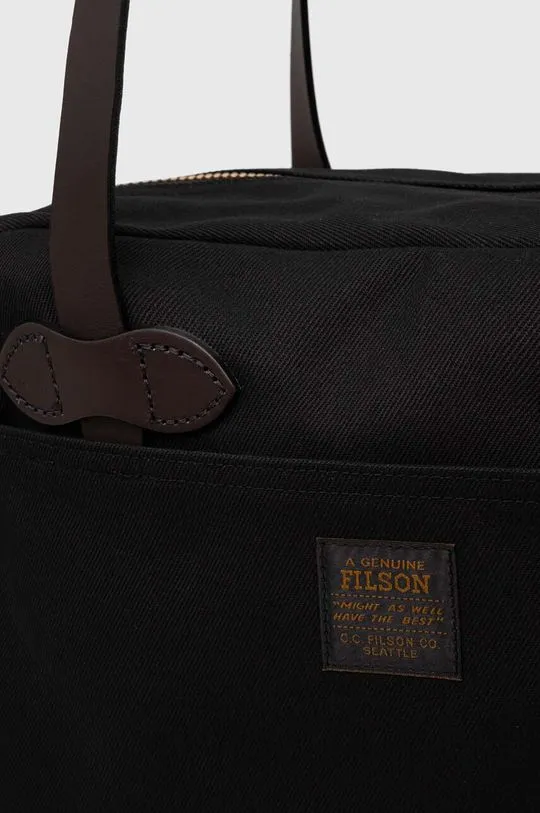 Filson bag Tote Bag With Zipper black color FMBAG0070