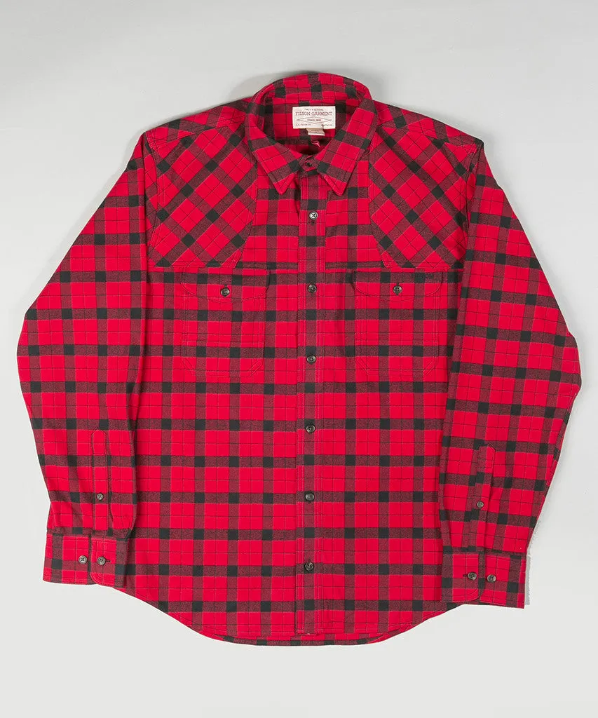 Filson Flannel Hunting Shirt Red