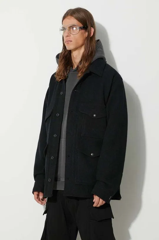 Filson wool jacket Mackinaw Cruiser black color FMCPS0015