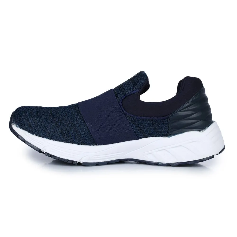 Force 10 Sports Blue Slip-on Walking Shoes For Men BROOK-1 By Liberty