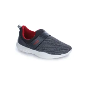 Force 10 Sports Grey Slip-on Walking Shoes For Men VISION-3 By Liberty