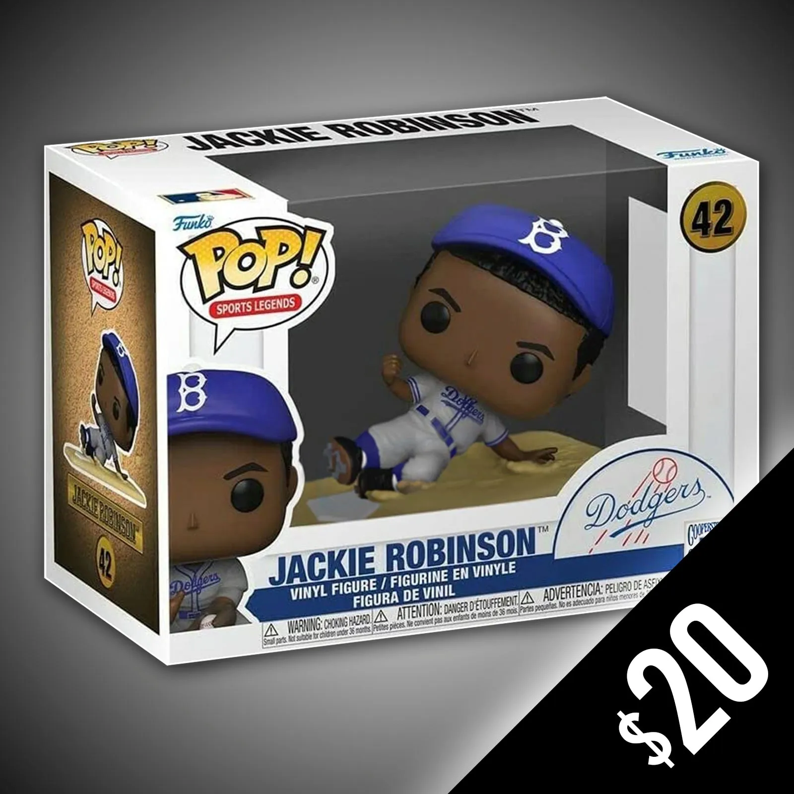 Funko Pop! Sports Legends: Jackie Robinson (Slide) #42