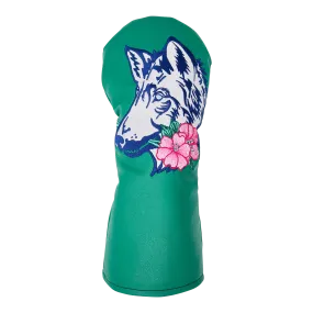 Garden Wolf Driver Headcover