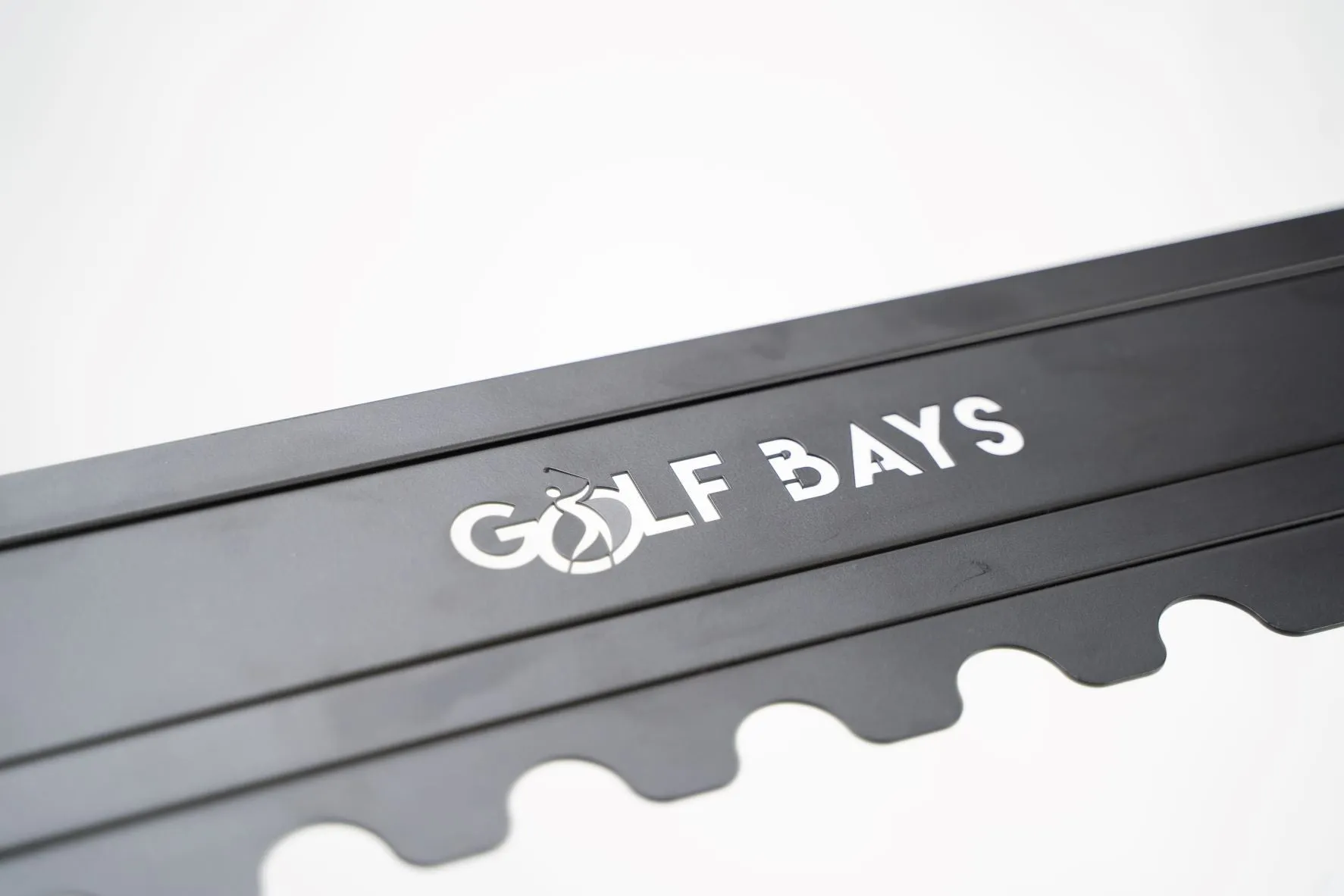 GolfBays Golf Club Storage Rack, Holds 14 Clubs, Indoor Golf Floor Equipment Storage Shelf