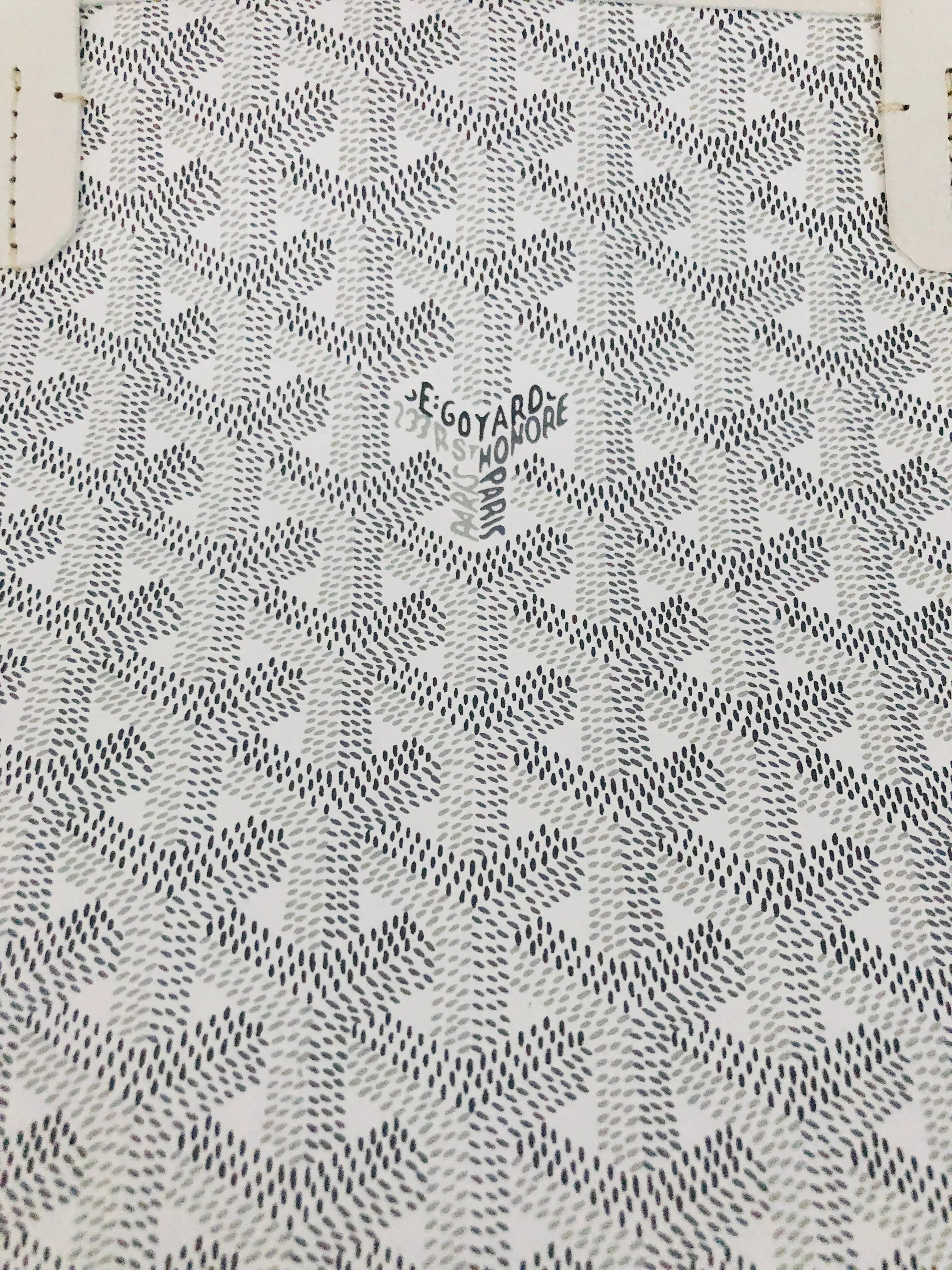 Goyard Artois PM White New with Tags