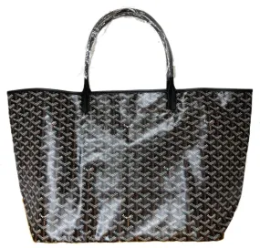 Goyard Black GM Tote Bag - New With Tags St. Louis.