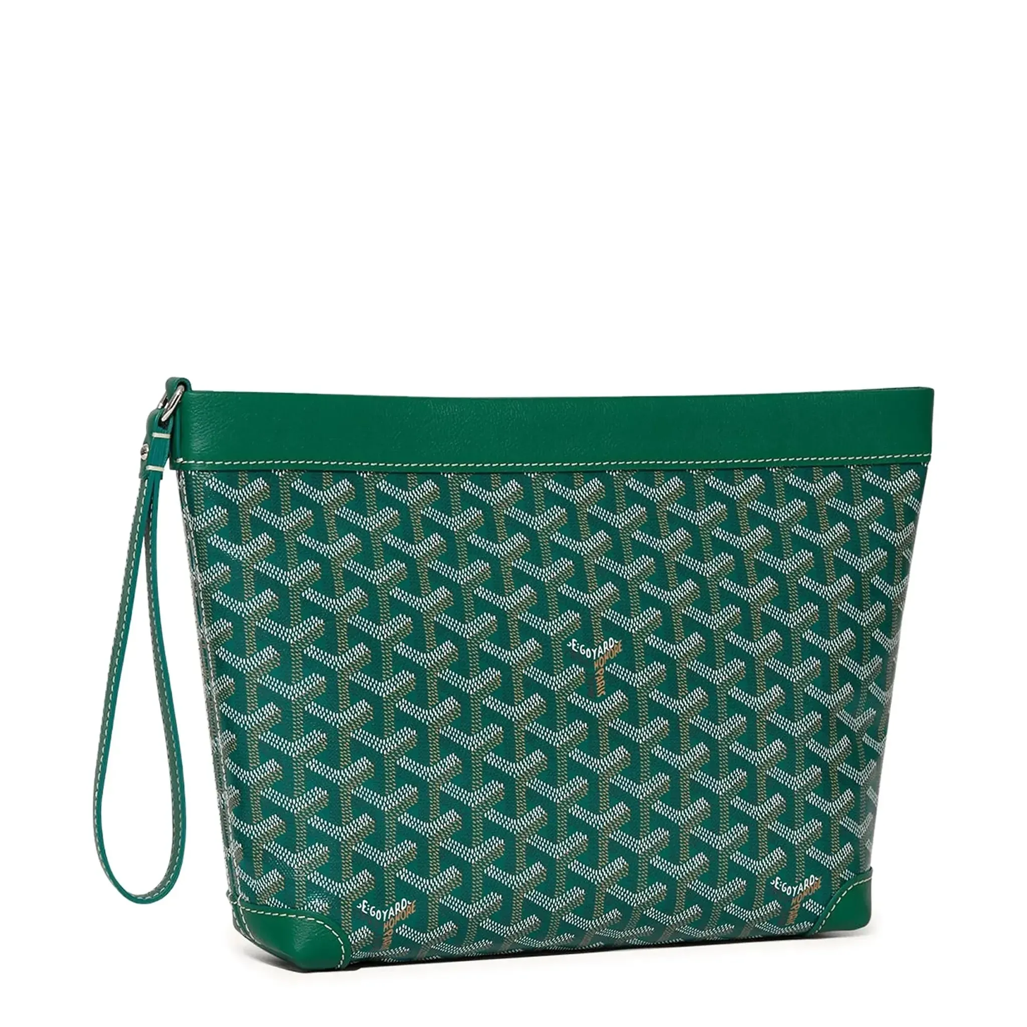 Goyard Conti Green Pouch