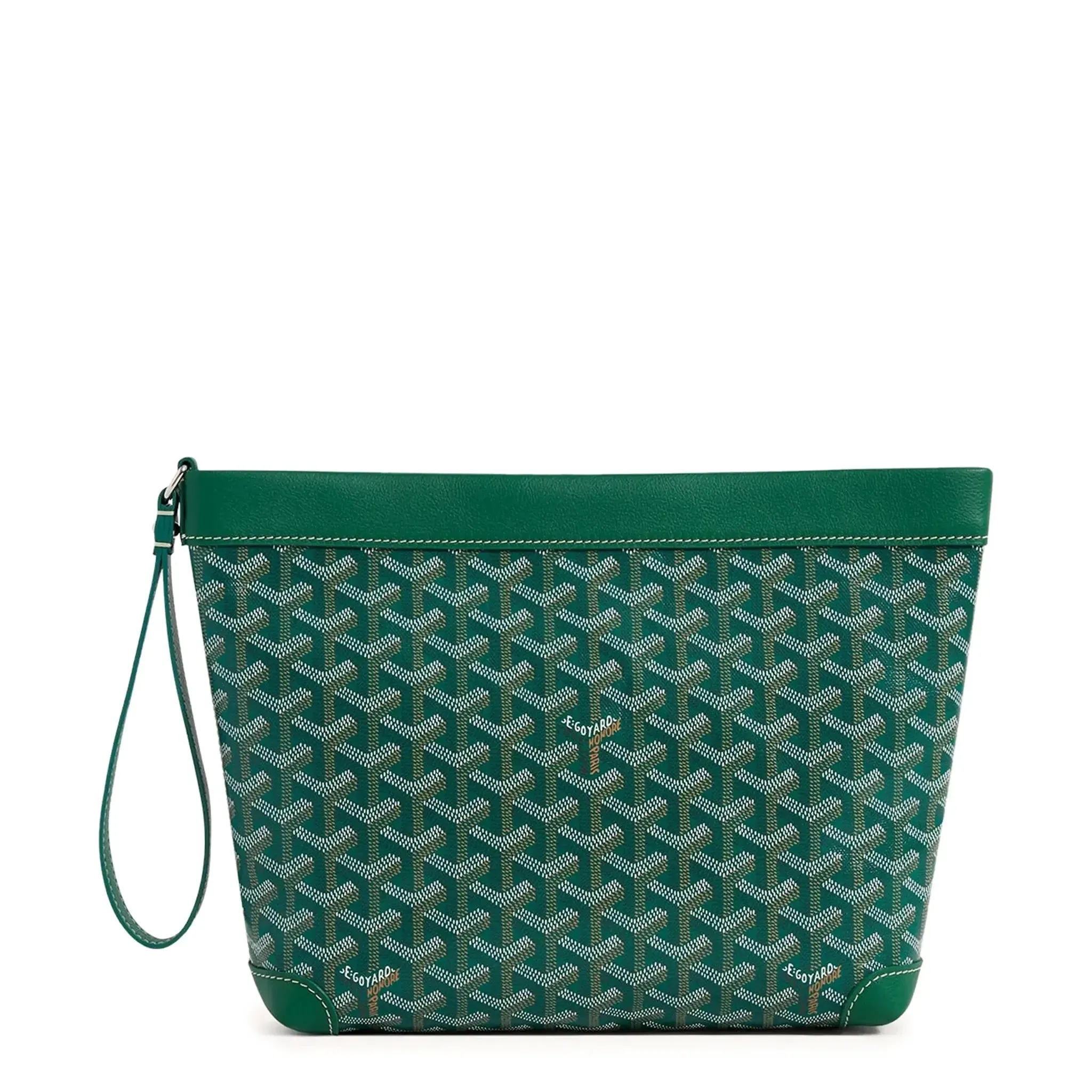 Goyard Conti Green Pouch