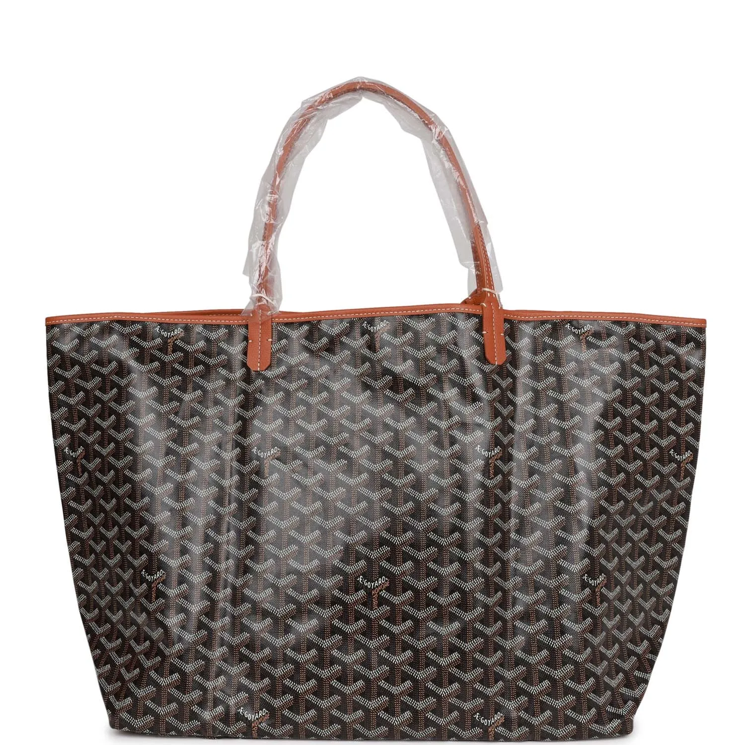 Goyard Goyardine Black St. Louis GM Tote Bag Palladium Hardware