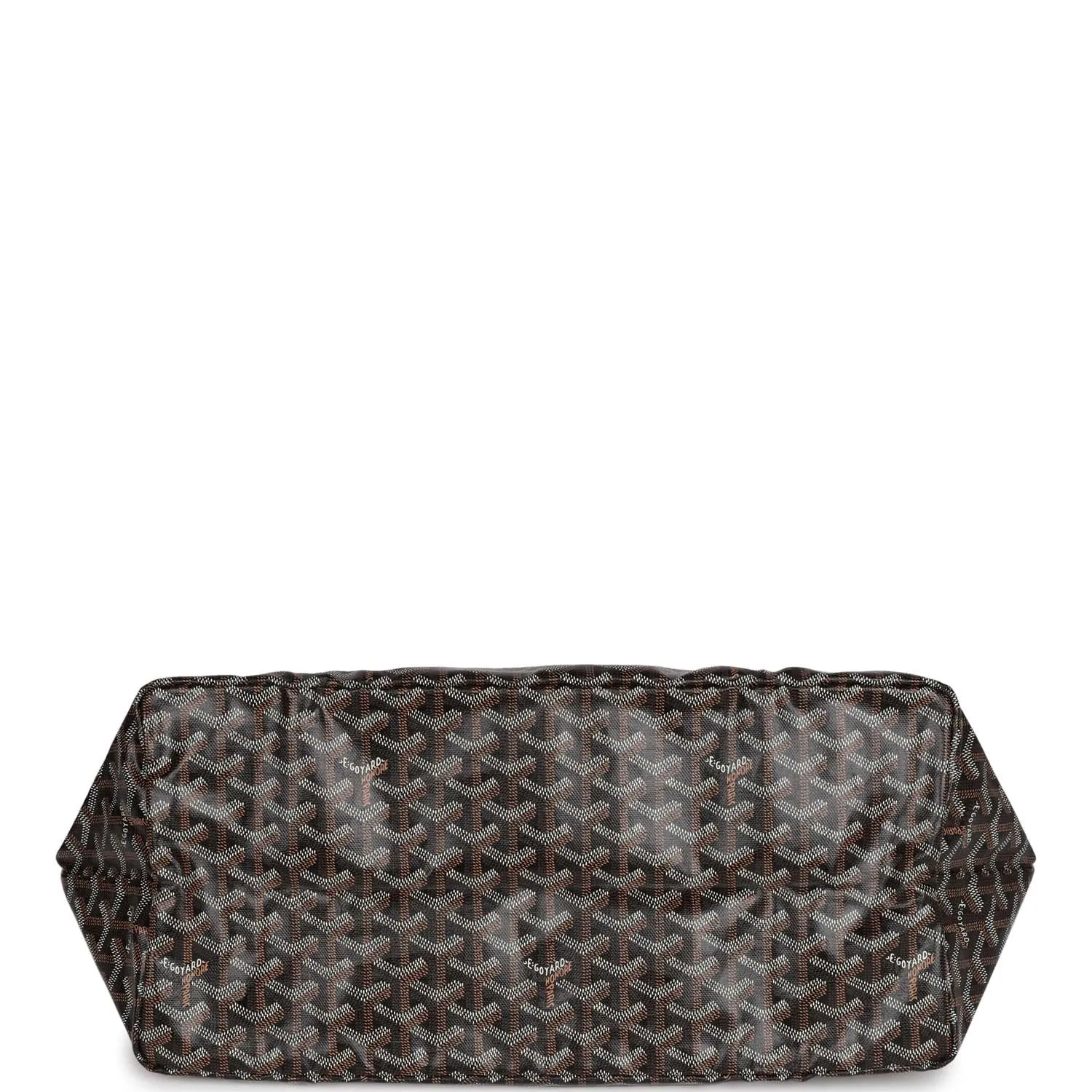 Goyard Goyardine Black St. Louis GM Tote Bag Palladium Hardware