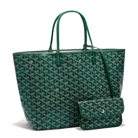 Goyard Green Tote Bag Saint Louis PM