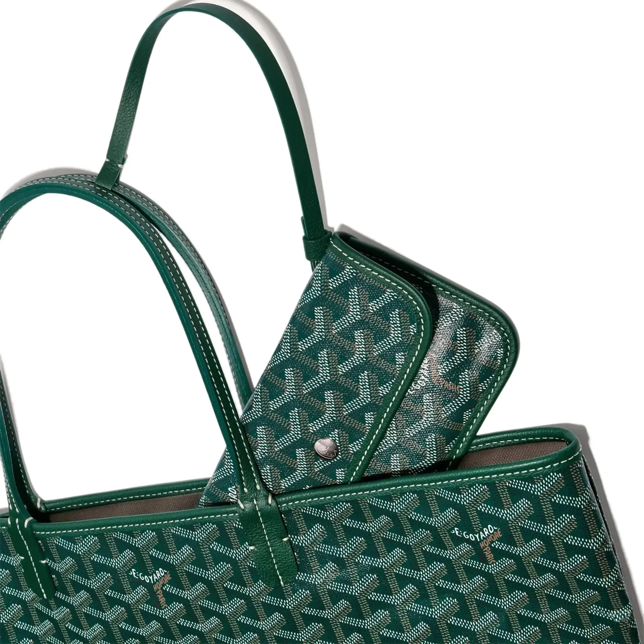 Goyard Green Tote Bag Saint Louis PM