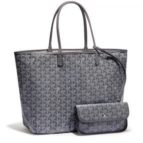 Goyard Saint Louis PM Grey Tote Bag