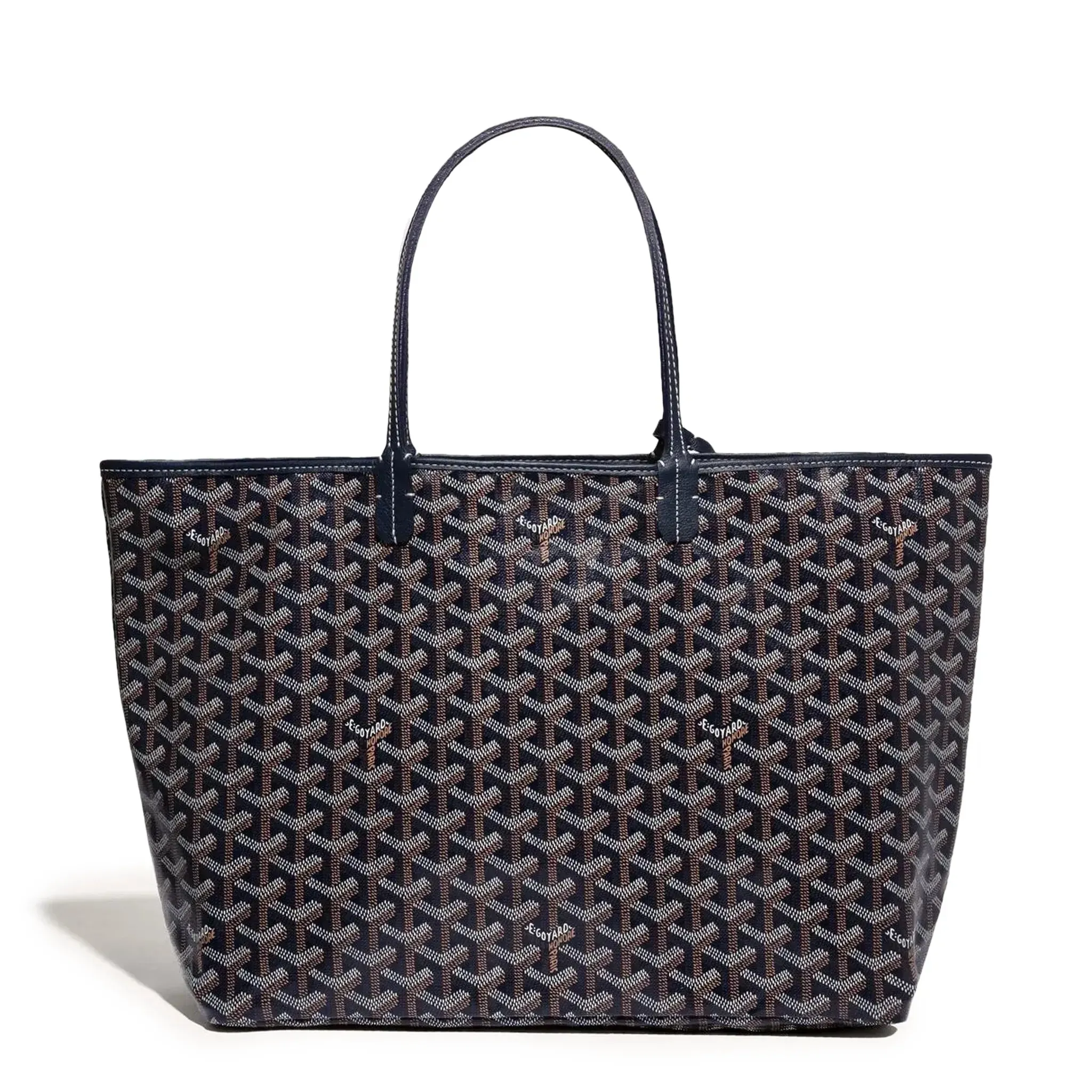 Goyard Saint Louis PM Tote Bag Navy Blue