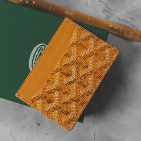 Goyard Saint Sulpice Card Holder Yellow