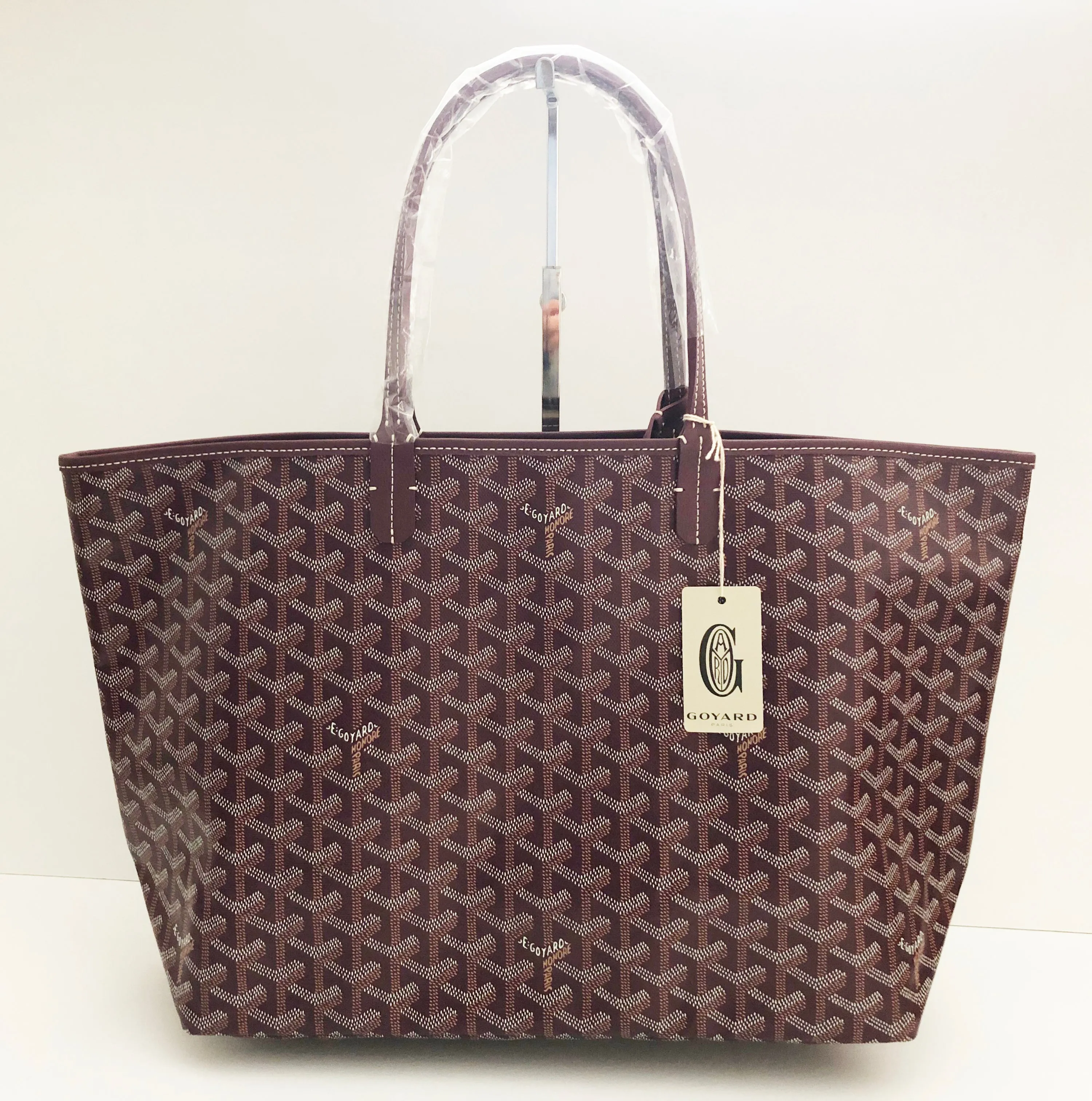 Goyard St. Louis Burgundy PM Tote NWT - Buy Online Now