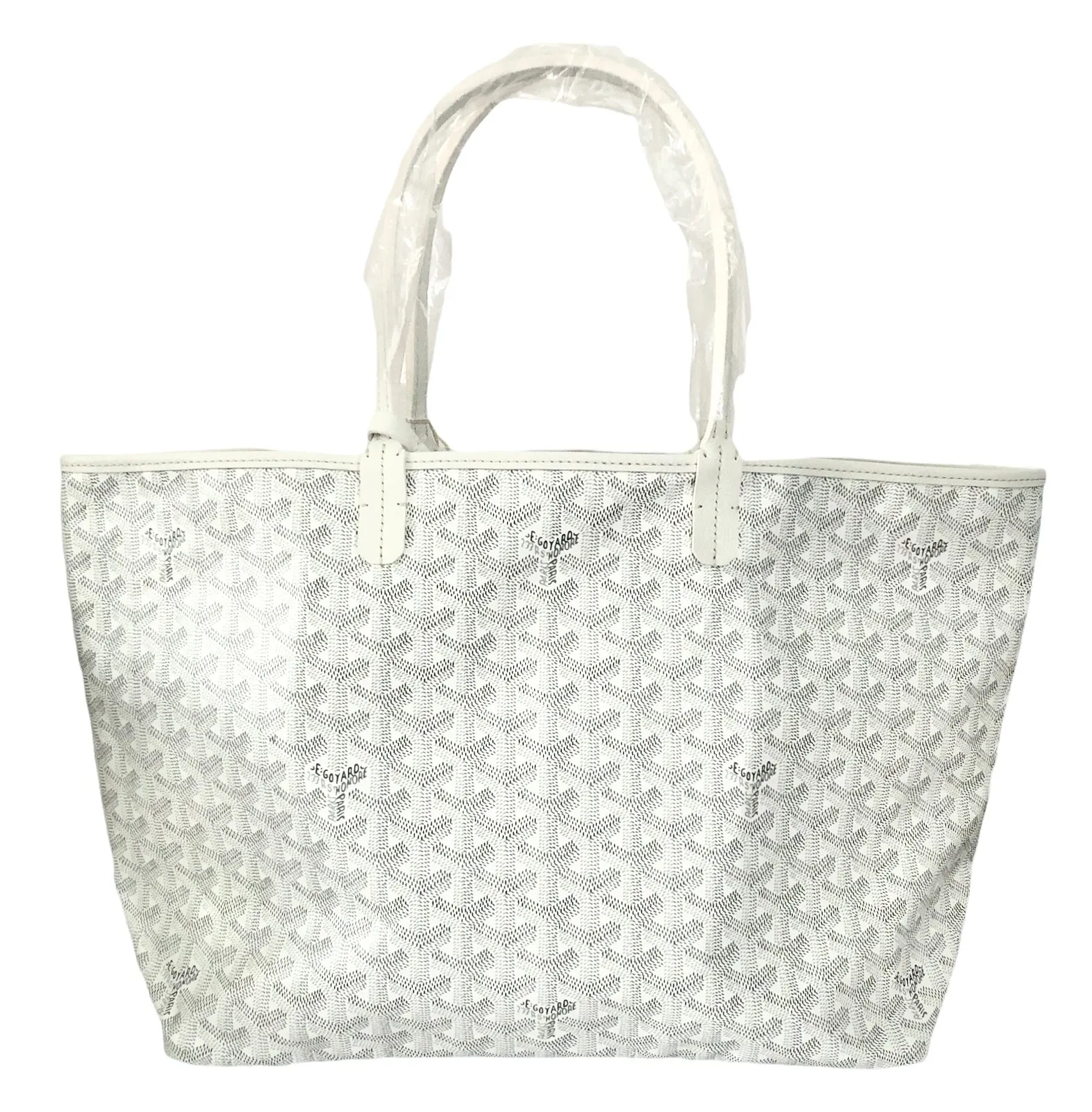 Goyard St. Louis White Tote PM - New with Tags