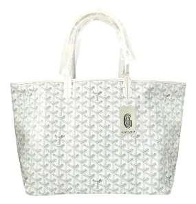 Goyard St. Louis White Tote PM - New with Tags