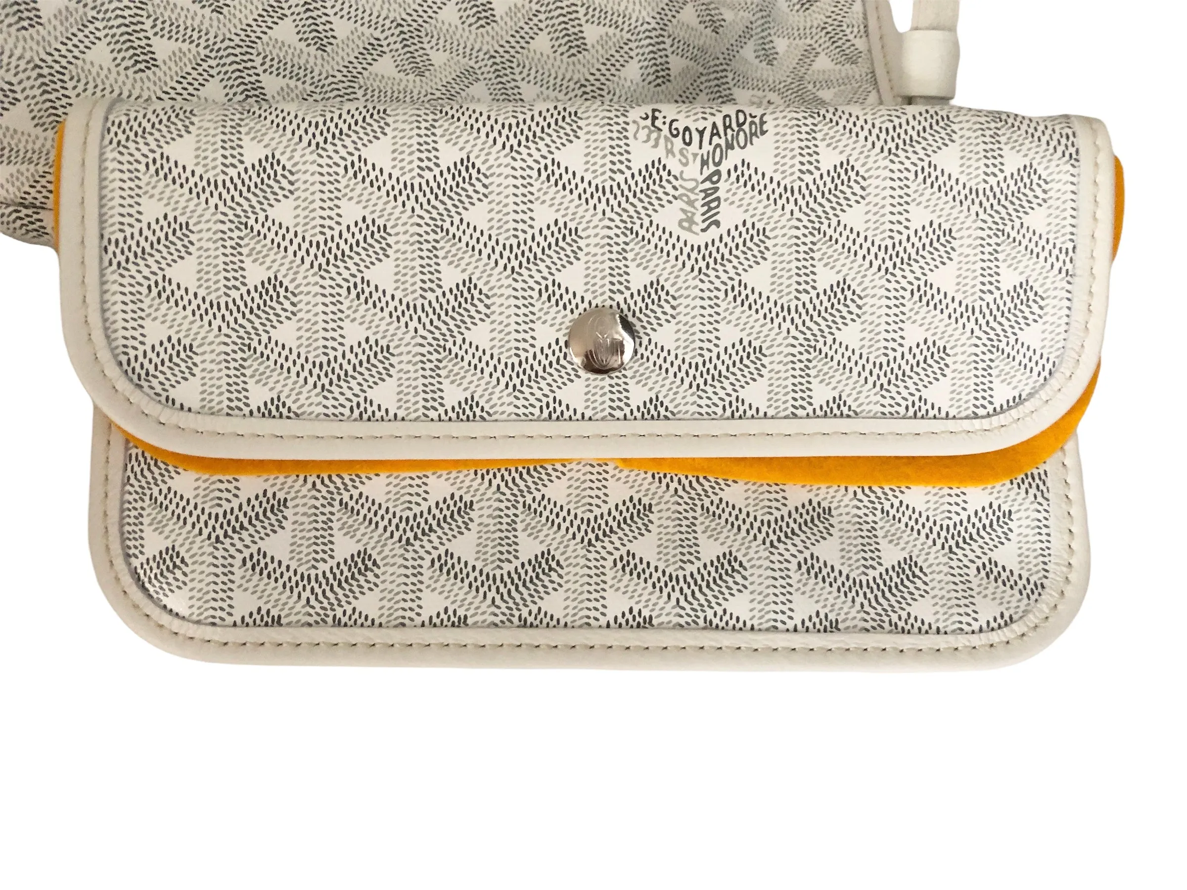 Goyard St. Louis White Tote PM - New with Tags