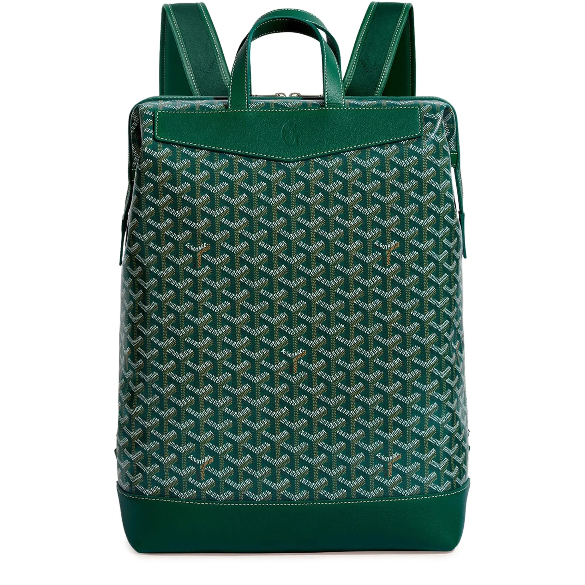 Green Goyard Cisalpin Backpack