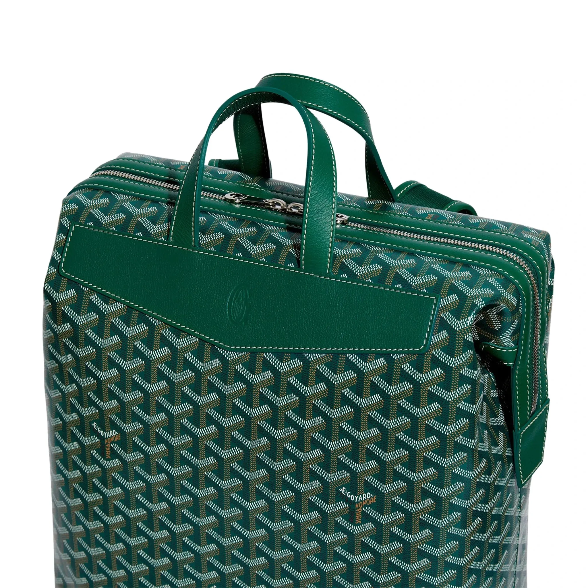 Green Goyard Cisalpin Backpack