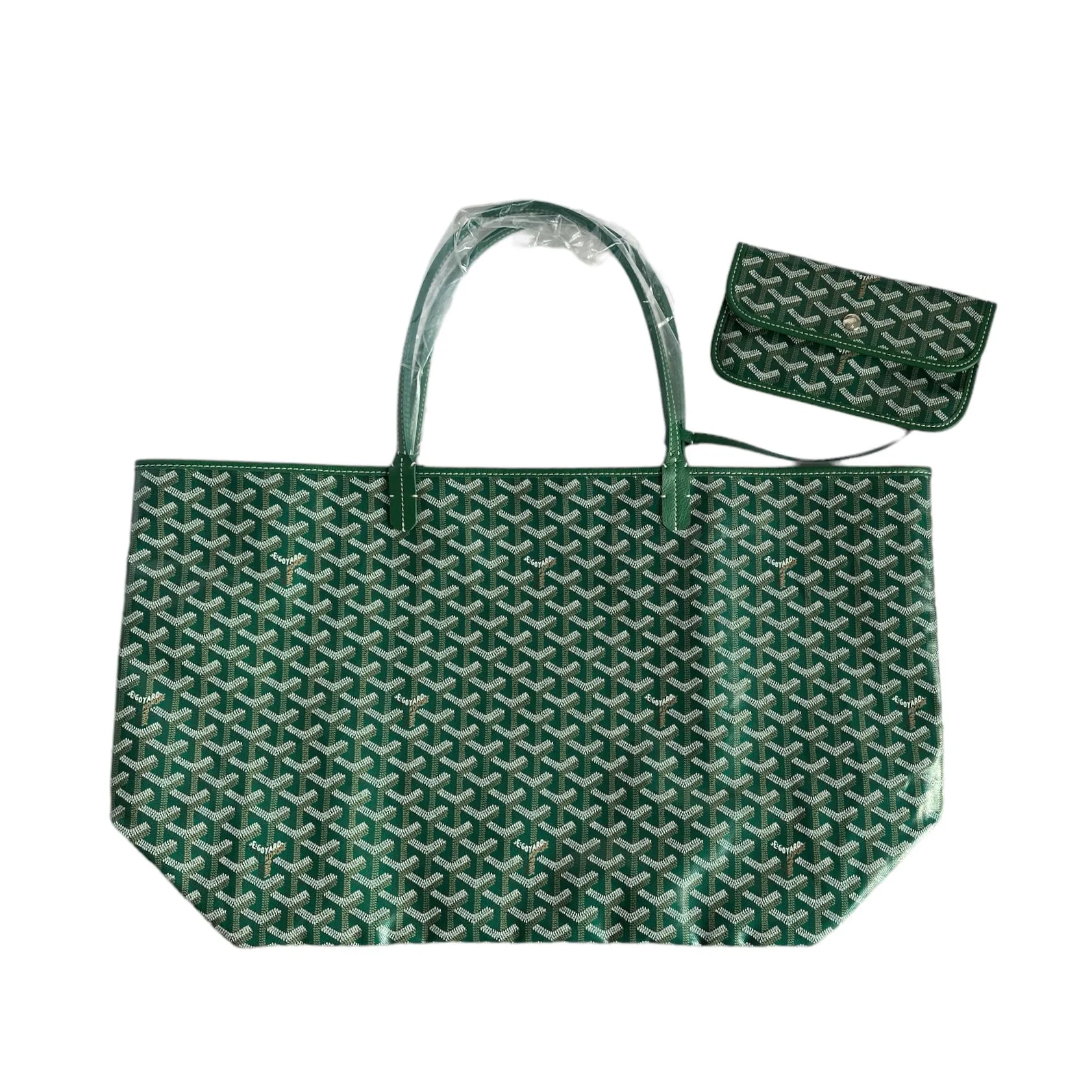 Green Goyard St. Louis GM Tote Bag - New with Tags