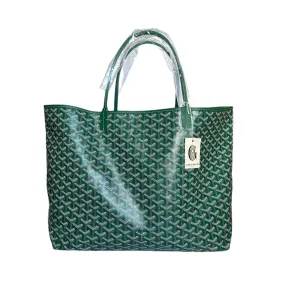 Green Goyard St. Louis GM Tote Bag - New with Tags