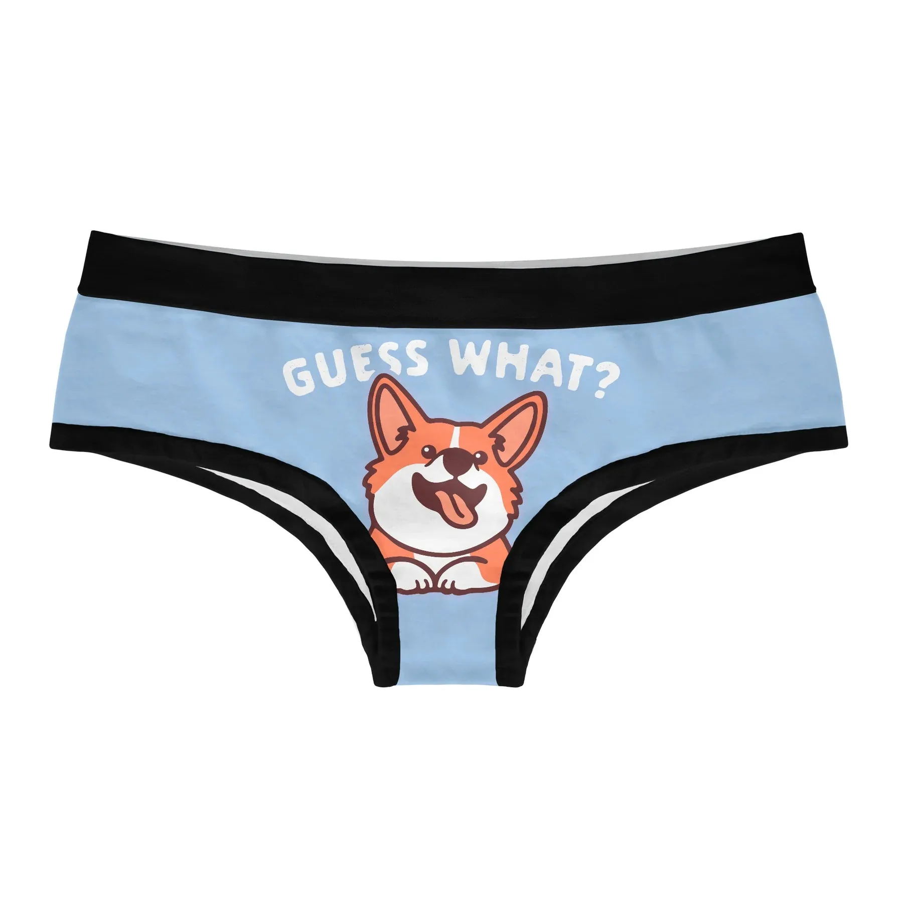 GUESS WHAT CORGI BUTT