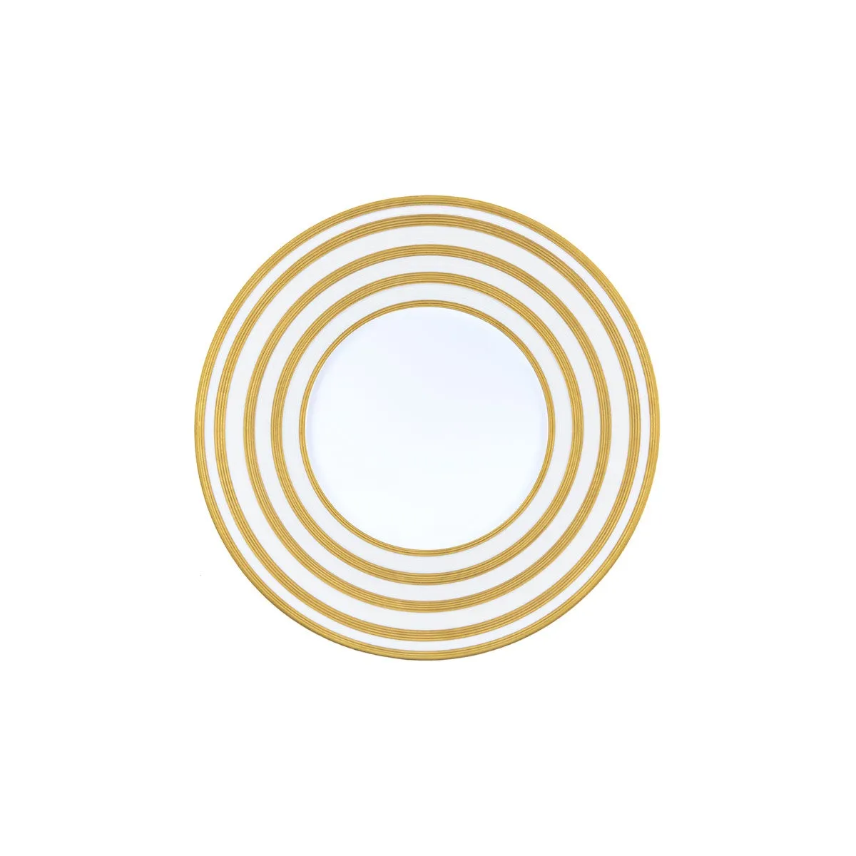 Hemisphere Gold Stripe Salad Plate