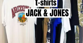 JACK & JONES Clothing Camiseta Primavera/Verano para Hombre Manga Corta Mixta