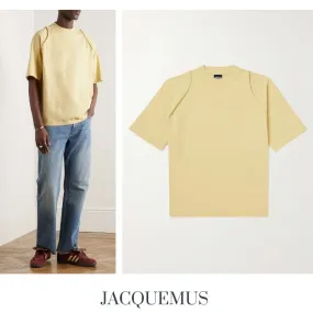 JACQUEMUS | Cotton Logo T-Shirts with Short Sleeves