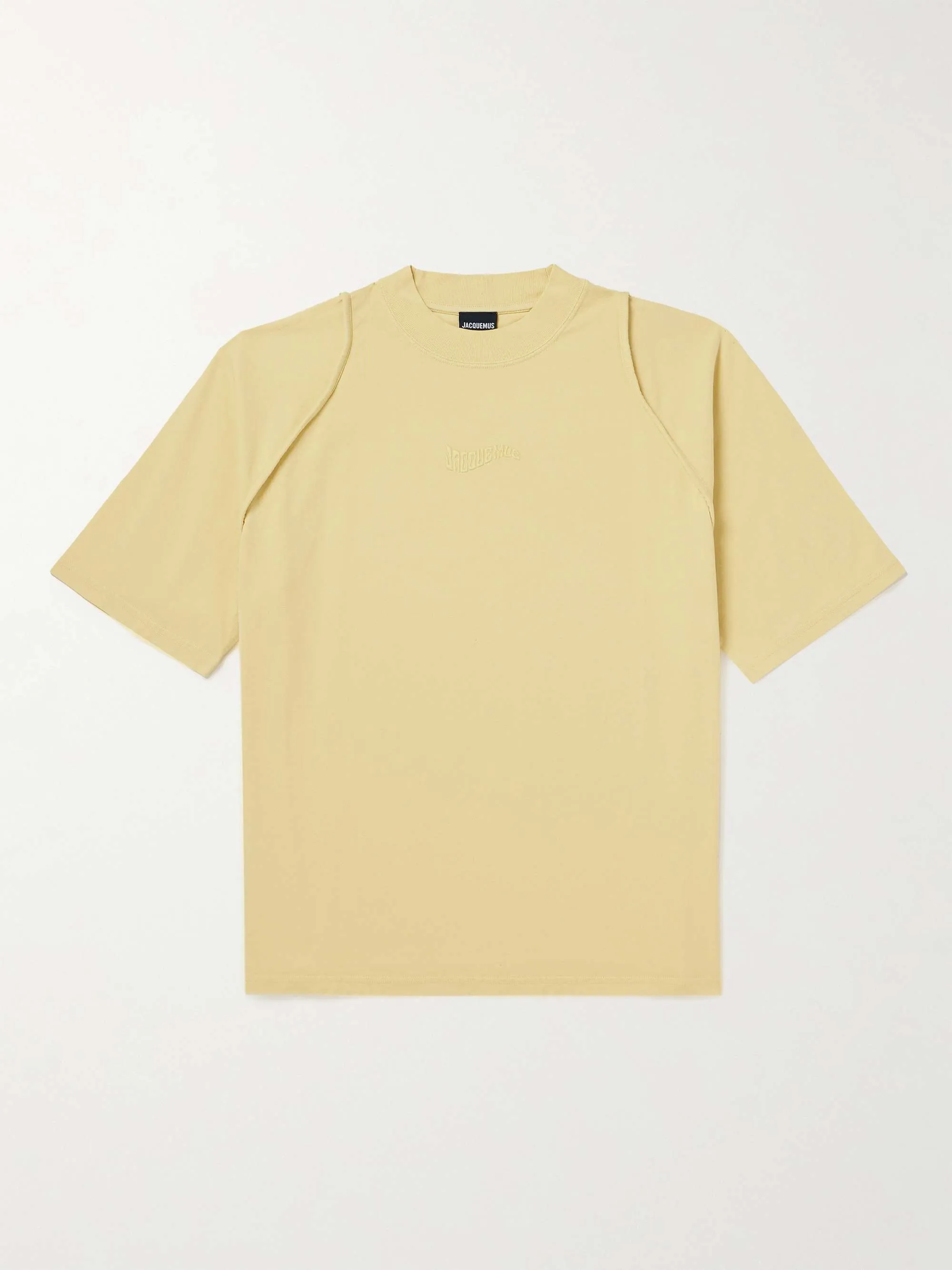 JACQUEMUS | Cotton Logo T-Shirts with Short Sleeves