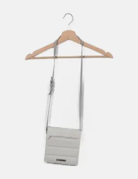 JACQUEMUS Bolso mini gris combinado