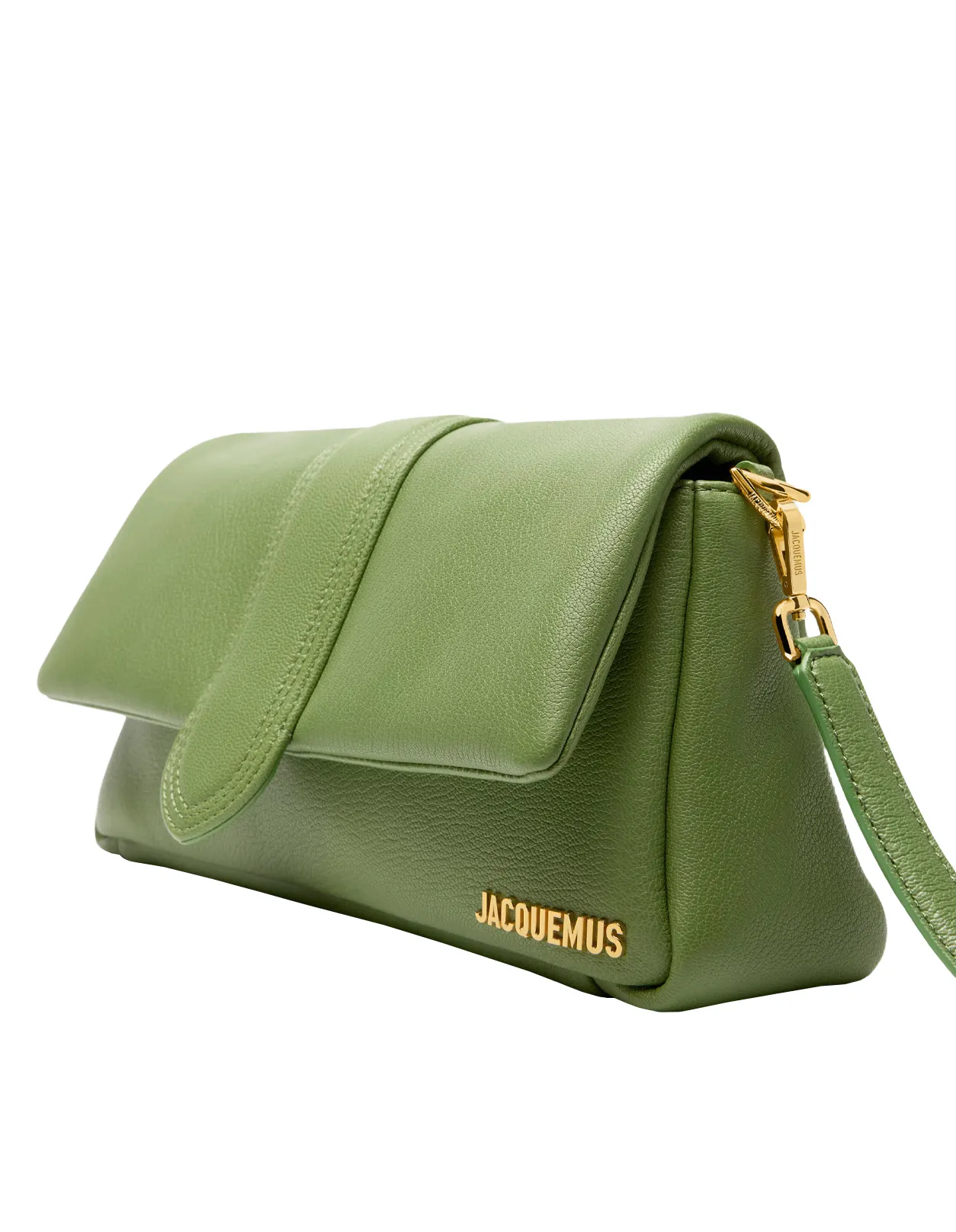 JACQUEMUS Le Bambimou Padded Bag In Green