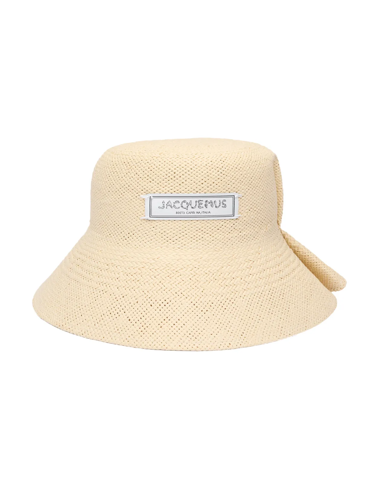 JACQUEMUS Le Chapeau Vela Hat In Natural