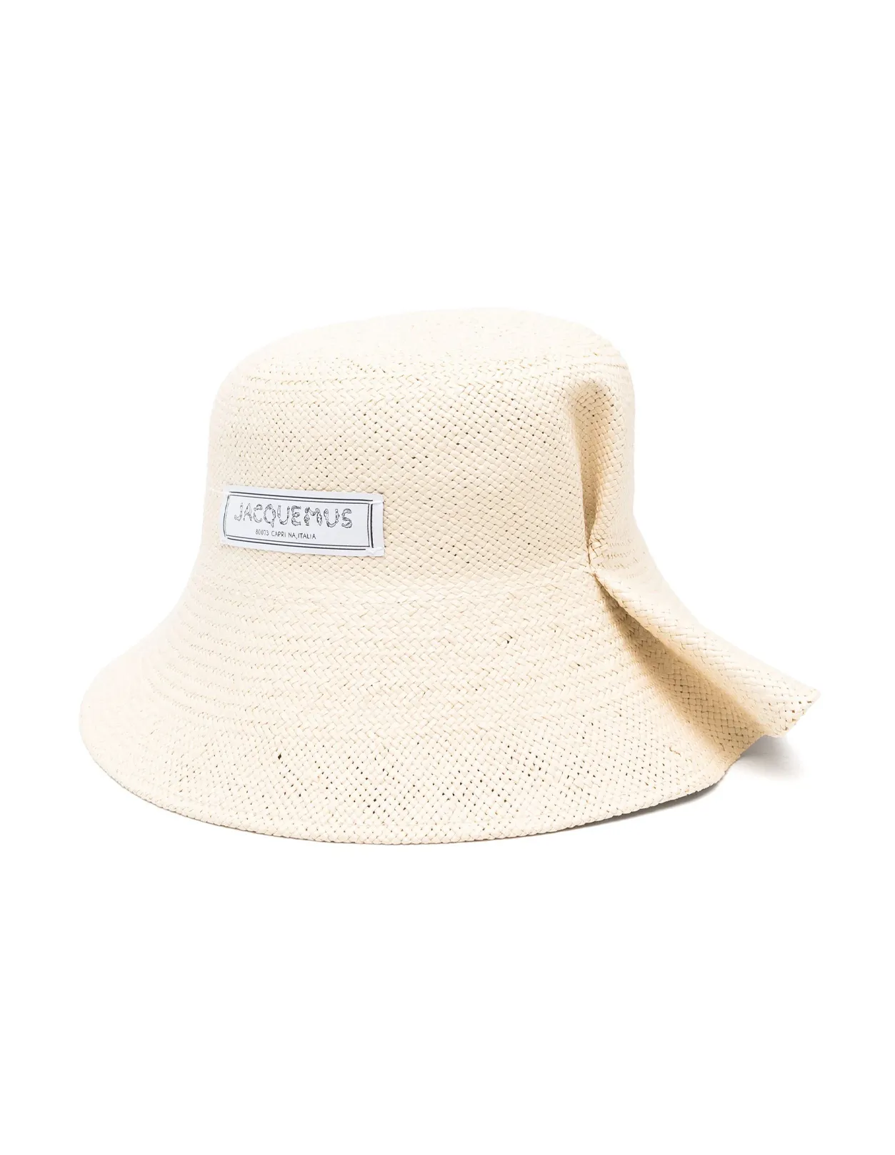 JACQUEMUS Le Chapeau Vela Hat In Natural