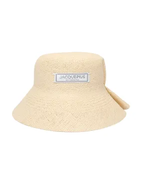 JACQUEMUS Le Chapeau Vela Hat In Natural