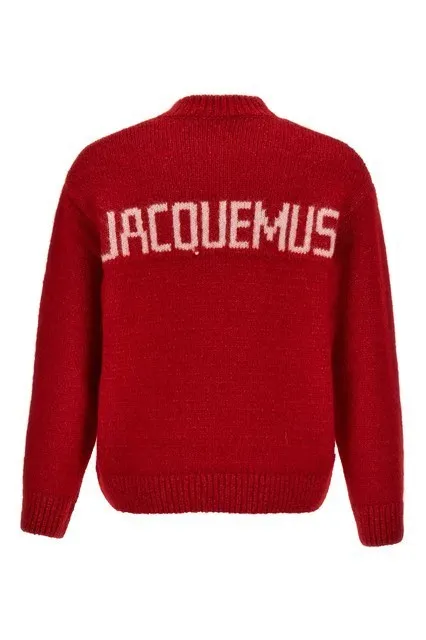 JACQUEMUS Plain Logo V-neck and Crew neck