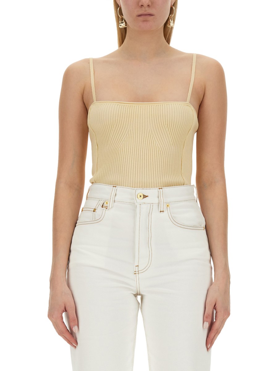 JACQUEMUS    VISCOSE SIERRA TOP