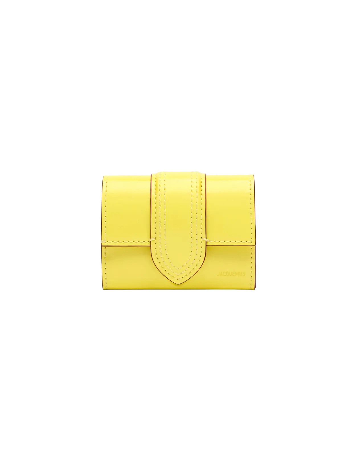 JACQUEMUS Yellow Bambino Wallet