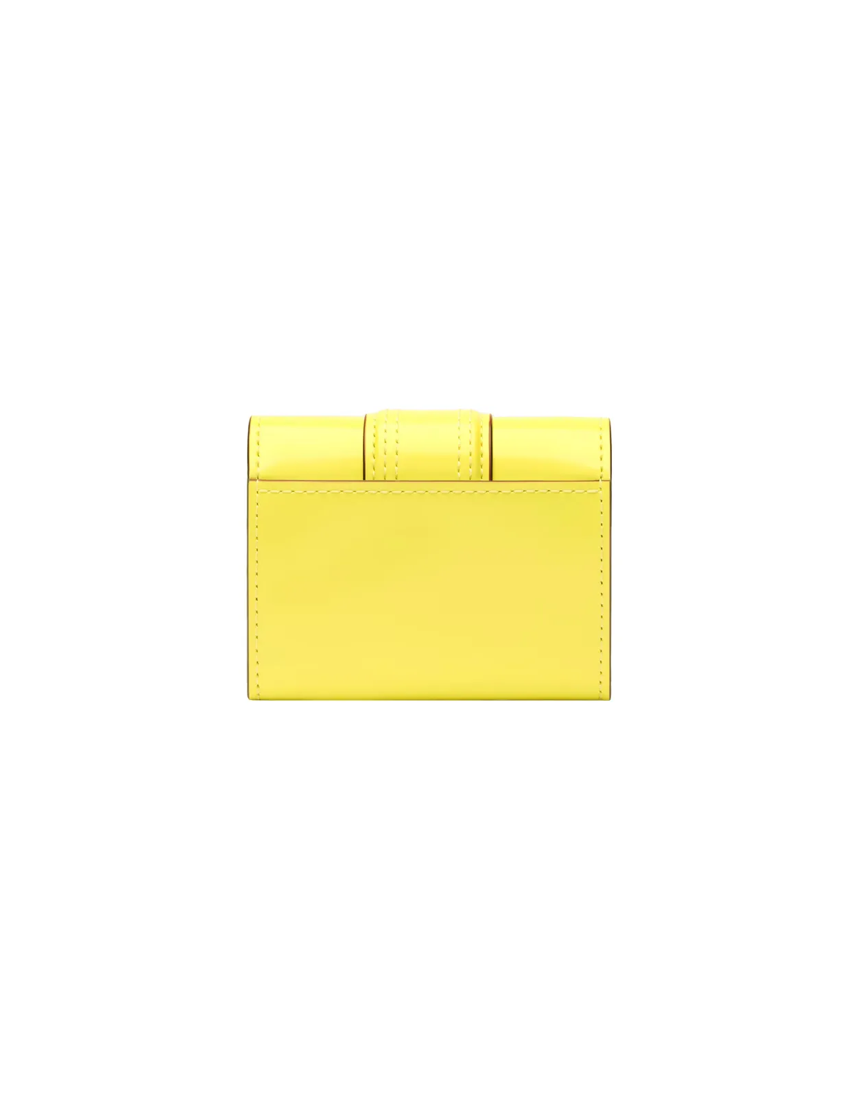 JACQUEMUS Yellow Bambino Wallet