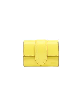 JACQUEMUS Yellow Bambino Wallet