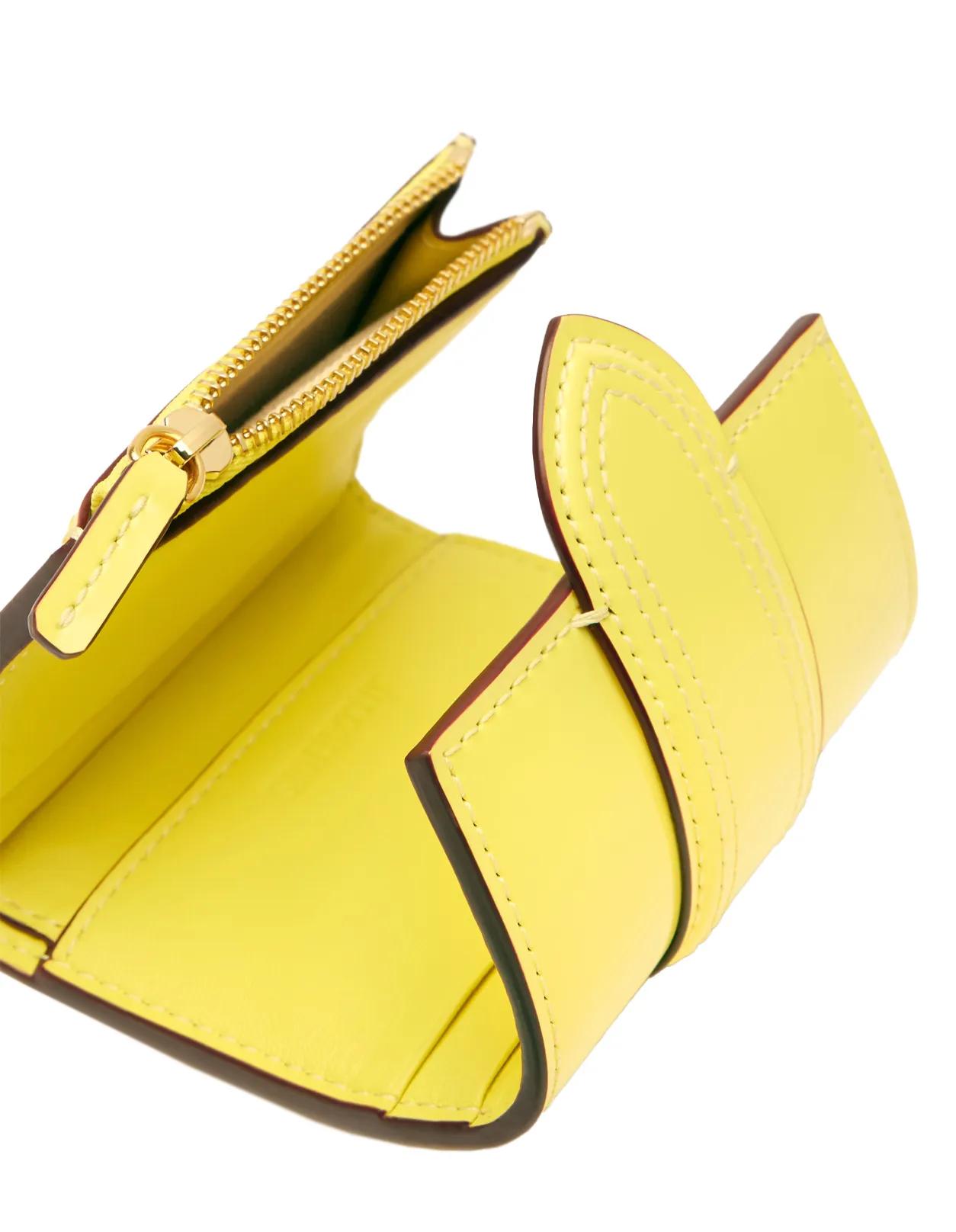 JACQUEMUS Yellow Bambino Wallet