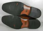 Johnston & Murphy Lancaster Tan Dark Tan Leather Men's