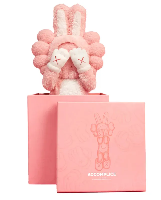 KAWS Accomplice Plush - Pink