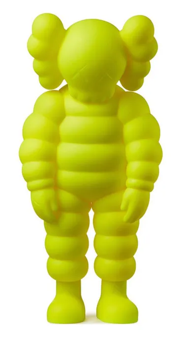 KAWS What Party Figure Yellow