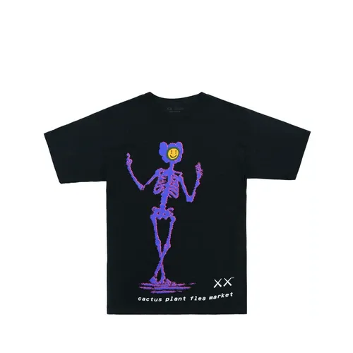 KAWS x Cactus Plant Flea Market T-shirt Black