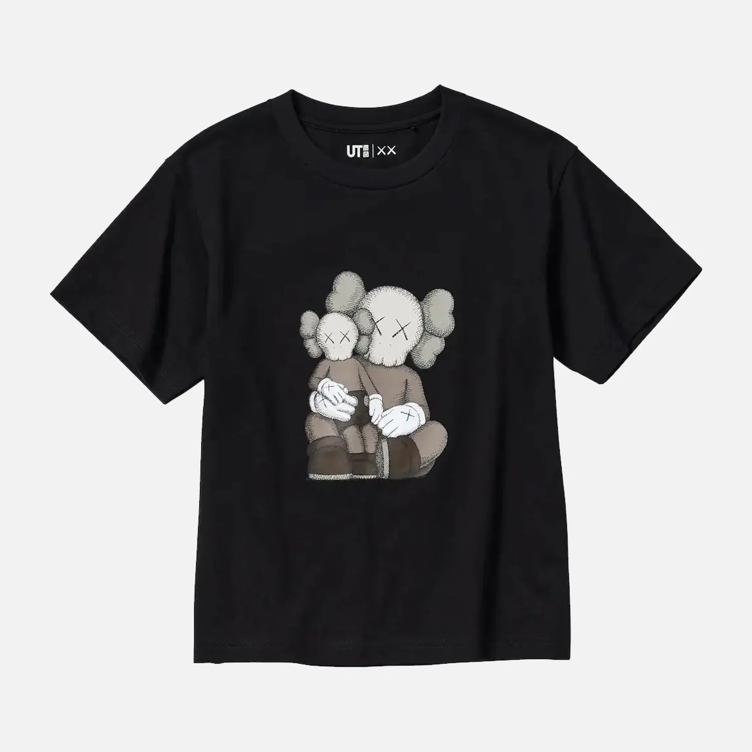 Kids Kaws x Uniqlo UT Black T-shirt